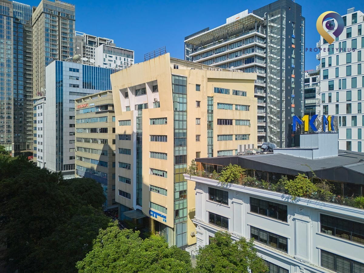 Toàn cảnh mặt ngoài tòa nhà CIT-Building tại Quận Cầu Giấy, Hà Nội do Property Plus giới thiệu